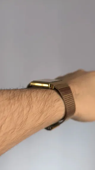 Reloj Orient Vintage Dorado Años 80