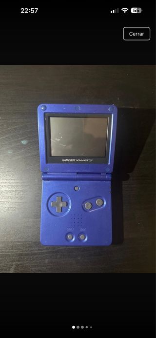 Game Boy Advance SP Blu
