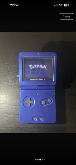 Game Boy Advance SP Blu