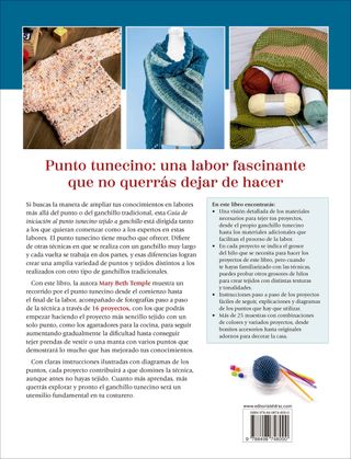 Guía iniciación Punto Tunecino tejido a Ganchillo