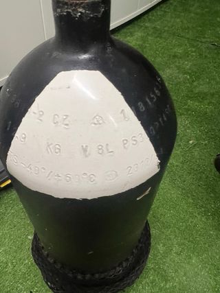 Botella de buceo 10L 300 Bares