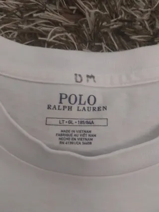 Polo Ralph Lauren T-shirt White L(Homem)