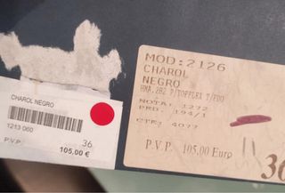 Bailarinas charol Pedro Miralles hebilla