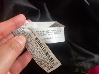 Abrigo Zara Rosa Talla XS lana manteco