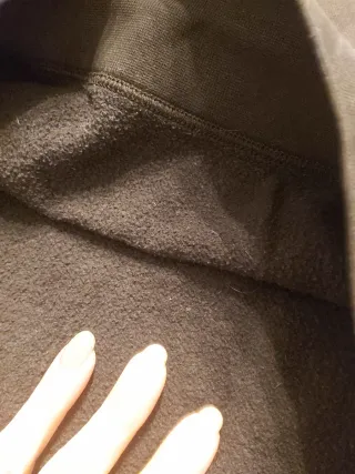 Felpa con cappuccio Nike nera