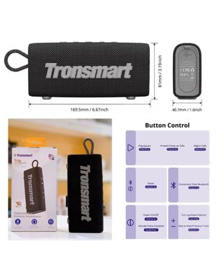 Altavoz Tronsmart Trip 10W Bluetooth Portátil