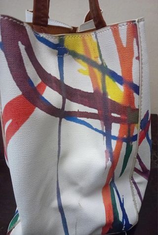 Borsa Desigual Multicolor Bianca