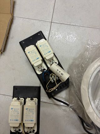 Focos industriales con reactancias