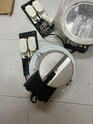 Focos industriales con reactancias