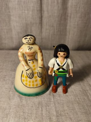 Campanita cerámica vintage