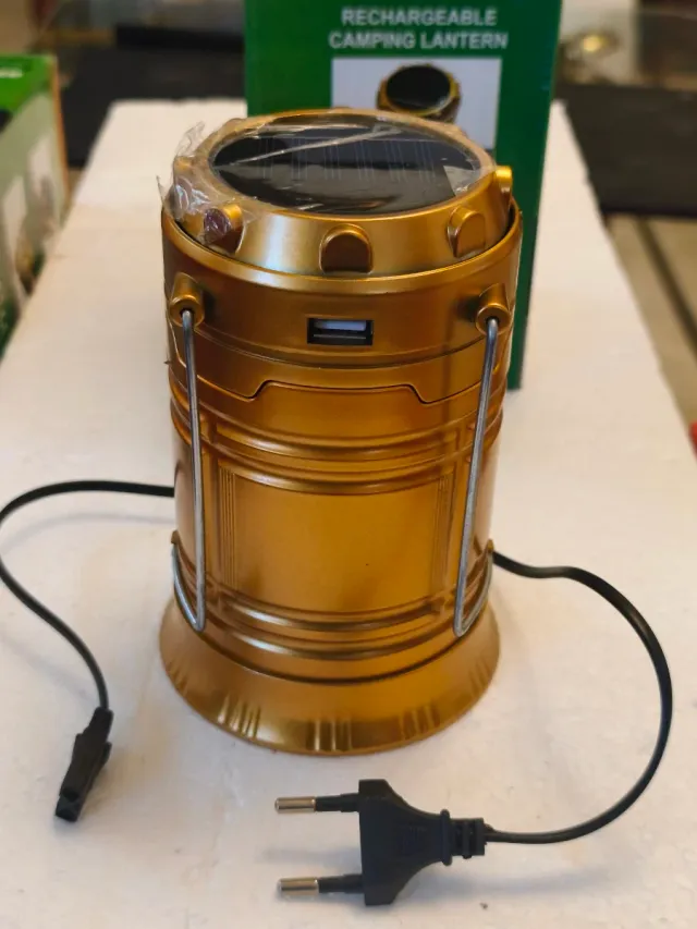 3 lanterne a faro MH-5800T ricaricabili per campeggio e attività all'aperto