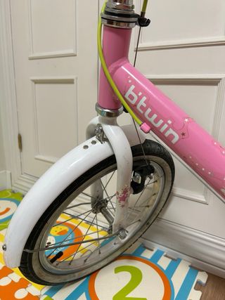 Bici btwin princess 16 pulgadas 4-7 años