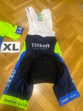 Conjunto equipacion ciclismo.Talla XL.Nuevo