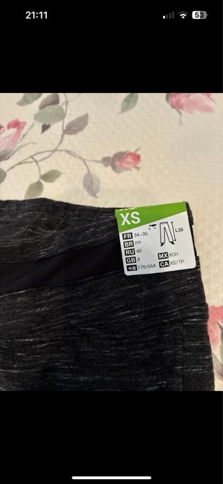 Lote Ropa Deportiva Talla XS