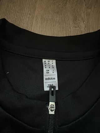 Conjunto Entrenamiento Adidas Negro