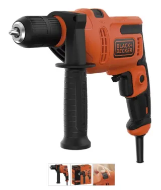 Taladro Percutor Black&Decker 500W 13mm