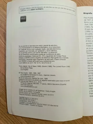 La trilogía de Nueva York