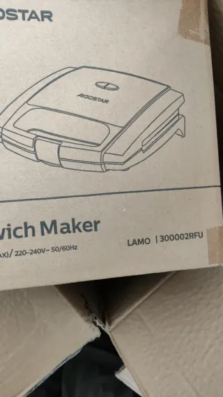 Sandwichera Aigostar Lamo 800W