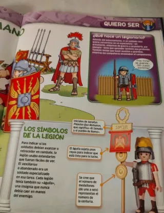 Libro la aventura de la historia los legionarios