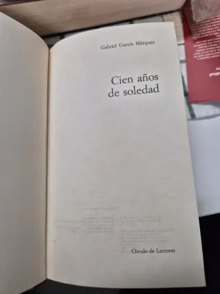 Cien años de soledad