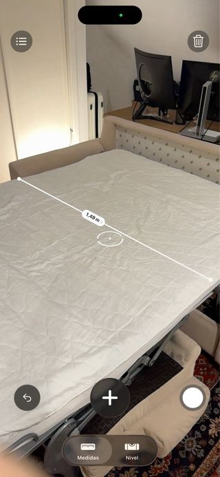 Sofá cama viscolatex 3 plazas beige