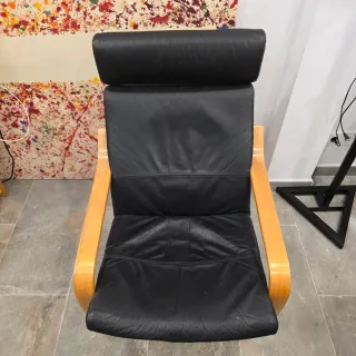 Dos Sillones IKEA Cuero VINTAGE 1992