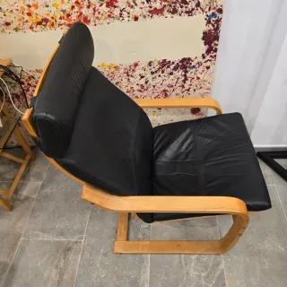 Dos Sillones IKEA Cuero VINTAGE 1992