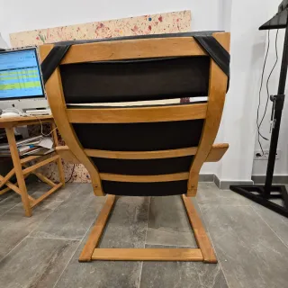 Dos Sillones IKEA Cuero VINTAGE 1992