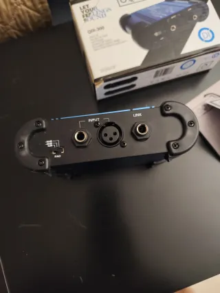 OQAN QDI-300 DI Box Usada Uma Vez