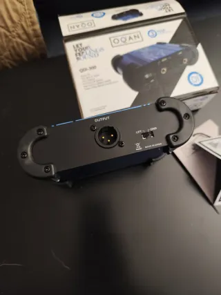 OQAN QDI-300 DI Box Usada Uma Vez