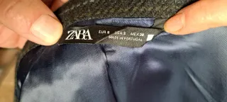 Abrigo de Zara Talla S