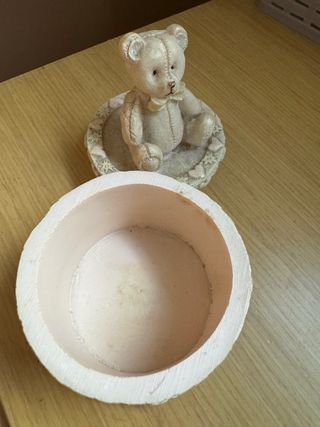 Joyero Osito Beige y Rosa