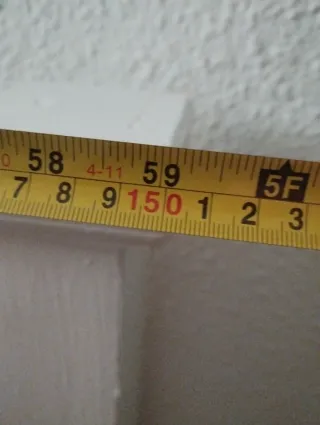 Cabecero de madera blanco. No hago envío.