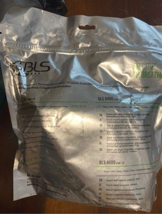 BLS Semimaschera 8400 ABEK1P3