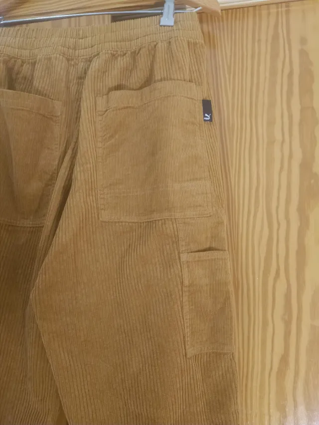 Pantalón Puma Mostaza Pana