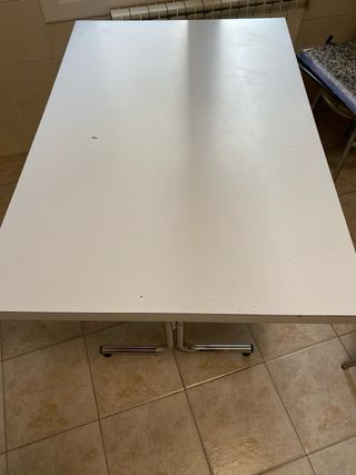 Mesa cocina, estructura robusta,  acero inoxidable