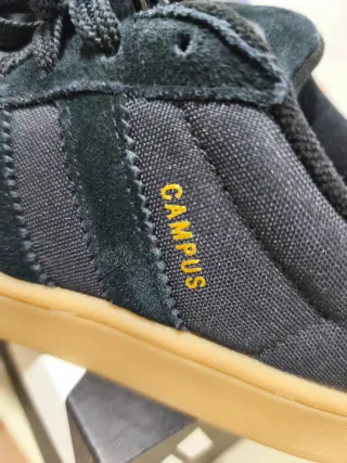 Zapatillas Adidas Campus Negras Marrones