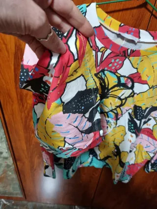 Camiseta Zara Estampada