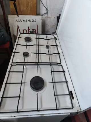 Cocina de gas con horno