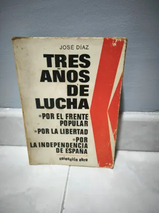 Libro tres años de lucha