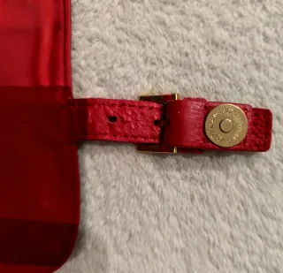 Bolso Bimba y Lola Vintage Rojo Original