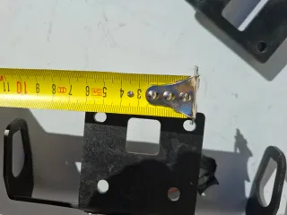 Portamatriculas Universal Negro