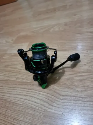 Carrete Pesca Sougayilang 4000 Negro/Verde