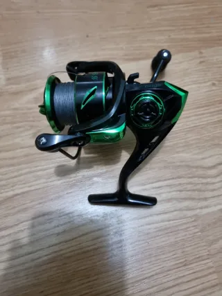 Carrete Pesca Sougayilang 4000 Negro/Verde