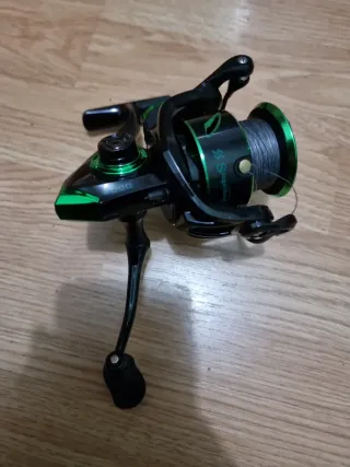 Carrete Pesca Sougayilang 4000 Negro/Verde