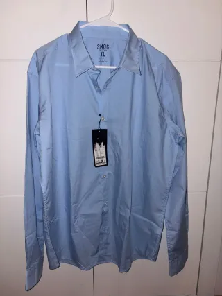 Camisa New Yorke Azul Talla XL