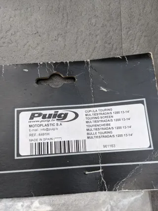 Cúpula Puig Touring Ducati Multistrada 1200 / S