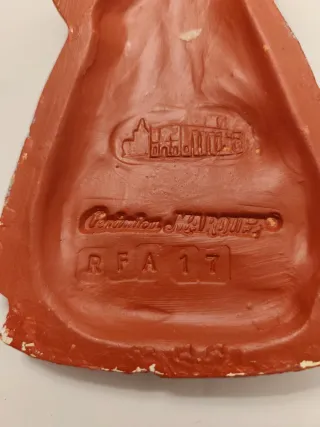 Muñeca Artesanía Marquez cerámica, Vintage