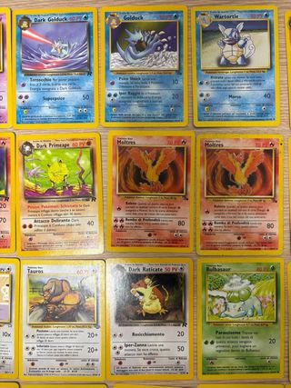 38 Carte Pokemon Ben Conservate Moltres Kangaskhan