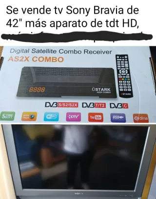 TV Sony Bravia 42 + TDT HD